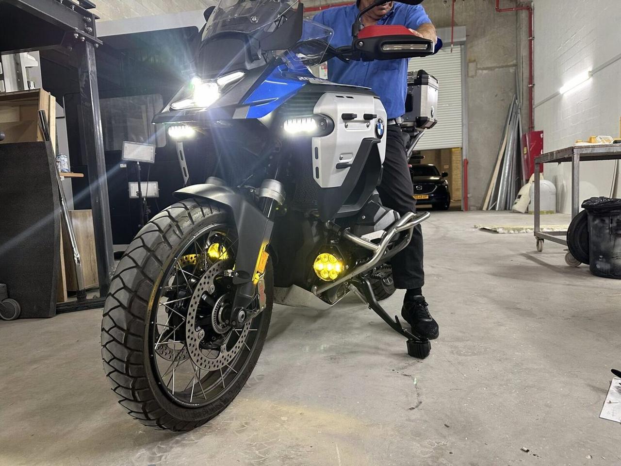 קסטום BMW R1200GS — הדפסת תלת מימד